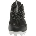 thumbnail image 2 of Under Armour Leadoff Mid Rubber Molded Baseball Cleat Shoes Black, 2 of 7