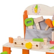 Classic Toy Children's Wood Work Bench - Great for Boys 3 Years and up.