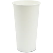 Genuine Joe, GJO19051, Disposable Hot Cup, 50 / Pack, White, 20 fl oz