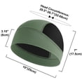 thumbnail image 2 of TOPTIE Skull Caps Cooling Stretch Mesh Beanie Sweat Wicking Helmet Liner-Red, 2 of 8