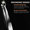 thumbnail image 3 of [Premium Hand-Made] Ring Clipper Nose Hair Trimmer - Nasal Clippers, Nose Hair Trimmer for Men & Women, Nose Hair Clippers, 316 Grade Stainless Steel for Safety, Nose Hair Scissors (Black), 3 of 6