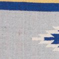 thumbnail image 3 of 5' X 7' Ivory Southwestern Handmade Area Rug With Fringe, 3 of 4