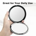 thumbnail image 7 of Supertina Mirror Compact for Purses, Distortion Free Maginfying Travel Mirror, 1x and 10x Magnification for Aging Eyes, Applying Eye Makeup, 7 of 7