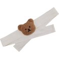 thumbnail image 1 of PCS Curtain Tie Rope, Bear Head Pattern Curtain Tiebacks for Nursery (Brown Bear), 1 of 5