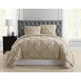 thumbnail image 6 of Truly Soft Pleated Grey Twin XL Duvet Cover Set, 6 of 11