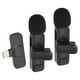 thumbnail image 5 of Micrófono Lavalier inalámbrico One Tows Two Plug and Play Reducción de ruido Mini micrófono de solapa para grabar transmisión en vivo K9 tipo C, 5 of 9
