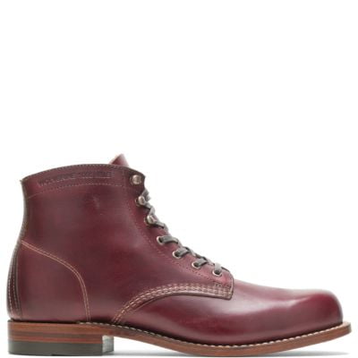 

Wolverine 1000 Mile Plain-Toe Original Boot Men Cordovan No. 8