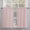 Deep Red, variant on Pink Stripes Window Curtains 63 Inch Length, Modern Art Rustic Peach Striped Rod Pocket Window Treatment Kitchen Drapes for Bedroom, Cafe, Living Room, 2 Panels, 42 W x 63 L