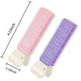 thumbnail image 5 of Topboutique 8Pcs Hair Root Fluffy Clips Volumizing Hair Root Clips Hair Styling,Self Grip Hair Curler Rollers, DIY Tool Rollers for Women Girls Hair(Pink,Blue,Purple,Black), 5 of 8
