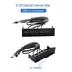 thumbnail image 5 of Concentrador de panel frontal USB de 5,25 pulgadas Concentradores USB Panel frontal de PC Multifunción Alta velocidad 4 puertos USB 2.0, 5 of 7