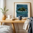thumbnail image 5 of Skellig Michael - Ireland Collage Abstract Ocean Mountain Seascape Nature Minimalist Coastal Unframed Wall Art Print 30 x 30 inches, 5 of 9
