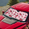 thumbnail image 3 of Jeiento Cute Strawberry Car Front Windshield Sun Shade Sun Shade for UV Protection Easy to Install Front Window Cover Sun Visor Reflect UV Sun and Heat and Protect Your Car, 3 of 6