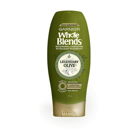 Garnier Whole Blends Replenishing Conditioner Legendary Olive, Dry Hair, 22 fl. oz.