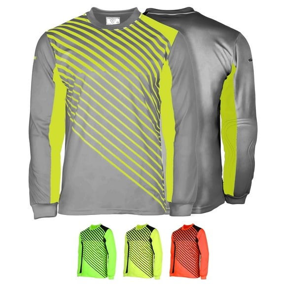 Camiseta de portero Vizari Arroyo gris/amarillo para adulto