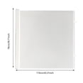 thumbnail image 3 of Retractable Dog Gate No Drilling Screen Cat Mesh Gate Door for House Doorways Stairs Safety 43 x 30 Inches Large Pets Easy Install Portable Adjustable with 6 Hanging Hooks Indoor Door - White, 3 of 3