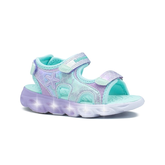 Sandalia Para Niña Luces Bubble Gummers® Yuriko Color Lila lila 17
