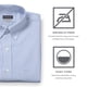 thumbnail image 5 of Camisa de vestir Van Heusen Pinpoint, corte regular, blanca, para hombre, 5 of 6
