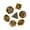 Ancient Gold, variant on Cusdie 7-Die Metal DND Dice Set, Mechanical Gear Metal Polyhedral D&D Dice Set for DND Dungeons and Dragons TTRPG Role Playing Games