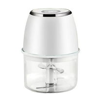 ZToonmas 250Ml Electric Garlic Chopper, Mini Portable Veggie Chopper, Garlic Grinder, Tpye-C Charging Port, Wireless Food Processor for Ginger, Chili, Fruit, Meat, Etc