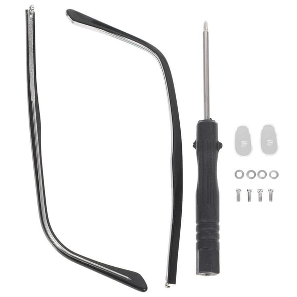Patillas de repuesto metálicas negras DOITOOL para anteojos 13.3 cm