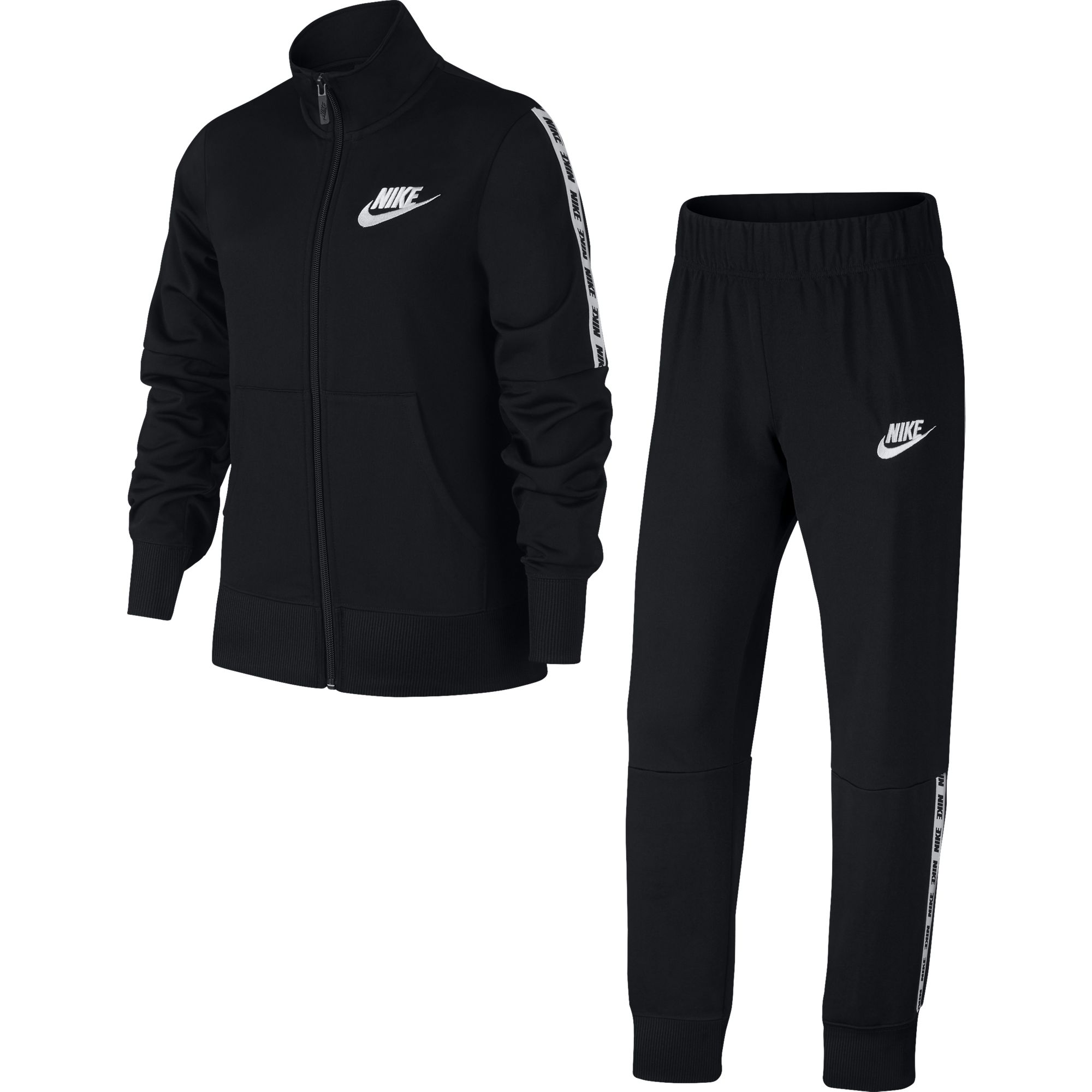 black nike tracksuit girls