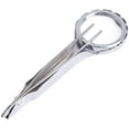 thumbnail image 3 of 10X Handheld Tweezers Magnifying Glass Portable Stainless Steel Magnifier Precision Tweezers Loupe 25MM Optical Magnifier Glass Lens for Inspection Jewelry Coins Stamps Maps, 3 of 7