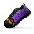 thumbnail image 2 of Chririnla Halloween Bat Shoes for Girls Boys Comfortable Sneakers Neon Pumpkin Shoe Little Big Kids Lace Up Sports Athletic Running Shoes, 2 of 7