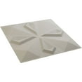 thumbnail image 6 of Ekena Millwork 19 5/8"W x 19 5/8"H Nikki EnduraWall Decorative 3D Wall Panel, UltraCover Satin Blossom White (Covers 2.67 Sq. Ft.), 6 of 6