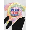 thumbnail image 3 of America 4Th July Tie Dye Spiral Men -Image by Shutterstock, Male Large, 3 of 4