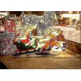 thumbnail image 1 of z LED window suction cup hanging lights Christmas decoration festive scene atmosphere lights 24*45cm, 1 of 4