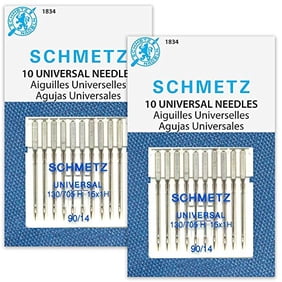 Schmetz Universal Machine Needles in Assorted Sizes - Pack of 10