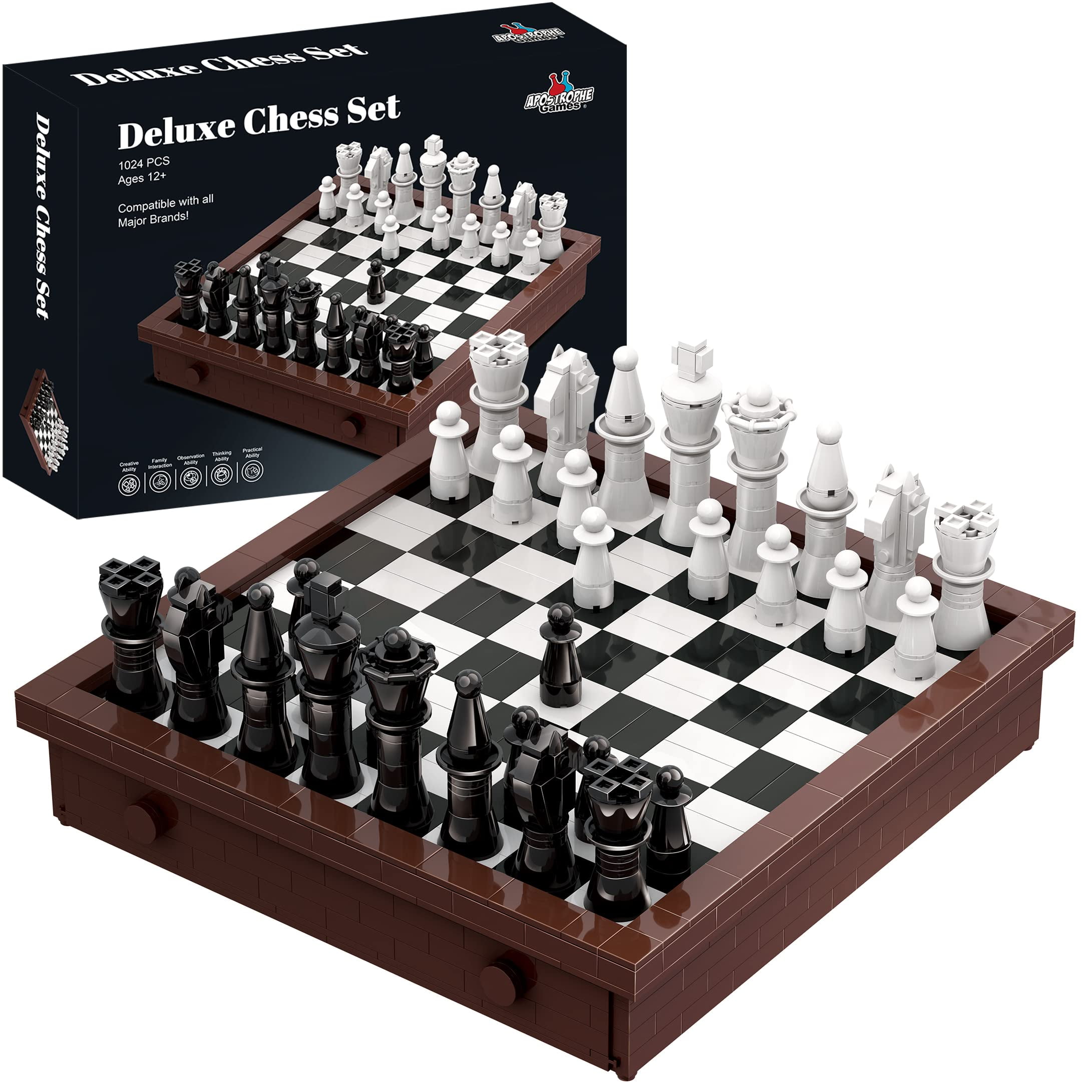 Apostrophe Games – Crea Tu Propio Juego De Mesa Con Tablero En Blanco, Caja, Dados, Fichas Y Flecha Giratoria, Ideal Para Proyectos Escolares O Regalos