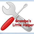 thumbnail image 2 of CafePress - Grandpa's Little Helper Infant Bodysuit - Baby Light Bodysuit, Size Newborn - 24 Months, 2 of 4