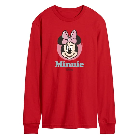 Disney - Minnie Mouse - Minnie Happy Thoughts - Men's Long Sleeve T-Shirt