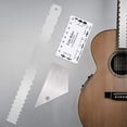 thumbnail image 2 of Regla de acero inoxidable para diapasón de guitarra, calibre de guitarra para diapasón de guitarra Regla de cuello de guitarra, 2 of 7