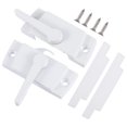 thumbnail image 1 of 2 Sets Durable Crescent Lock Window Door Safety Crescent Lock Zinc Alloy Lock, 1 of 7