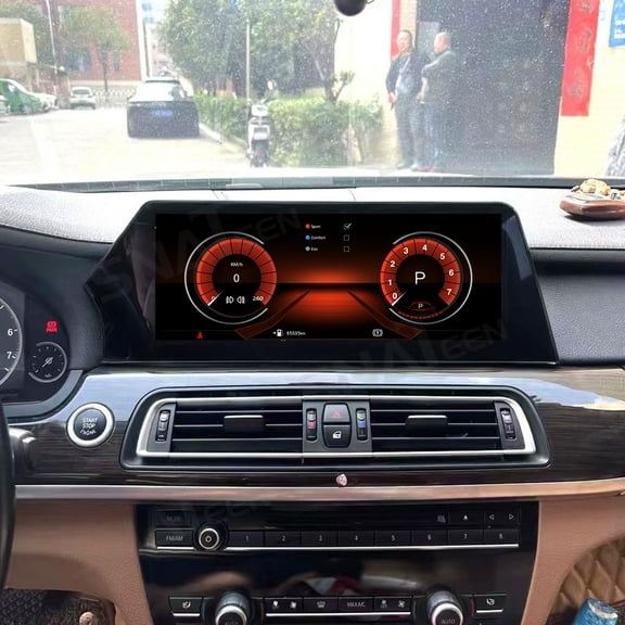 SNATEEN 12.3" Android 13 Multimedia Video Player Autoradio CarPlay GPS Navigation Stereo for BMW 7 Series 2009-2017