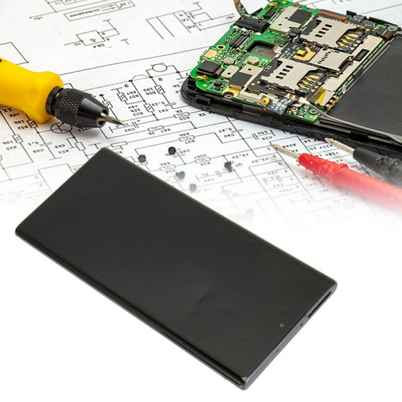 Reemplazo de la Pantalla del Teléfono, Conjunto de Pantalla del Teléfono Celular de Tamamo Preciso Rendimiento Confiable Con Herramientas de reparación para nota 10 Más
