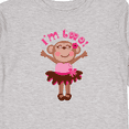 thumbnail image 4 of Inktastic Monkey 2nd Birthday for Girl Girls Long Sleeve Toddler T-Shirt, 4 of 5