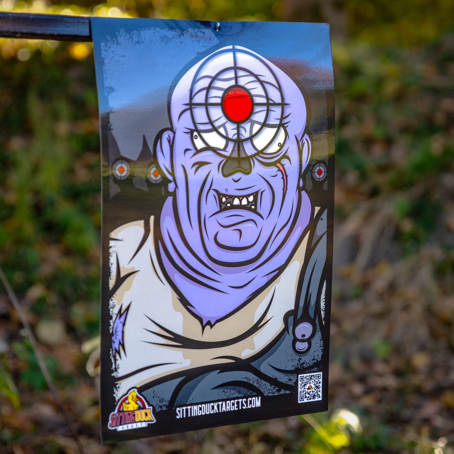 Premium Zombie Jeff Shooting Target | BETTER DESIGNS | HIGHER QUALITY | SUPERIOR TARGETS | 12x18 Inch Zombie Targets | Sitting Duck Targets | Rifle Targets | Gun Targets | Pellet Gun | Airsoft | BB