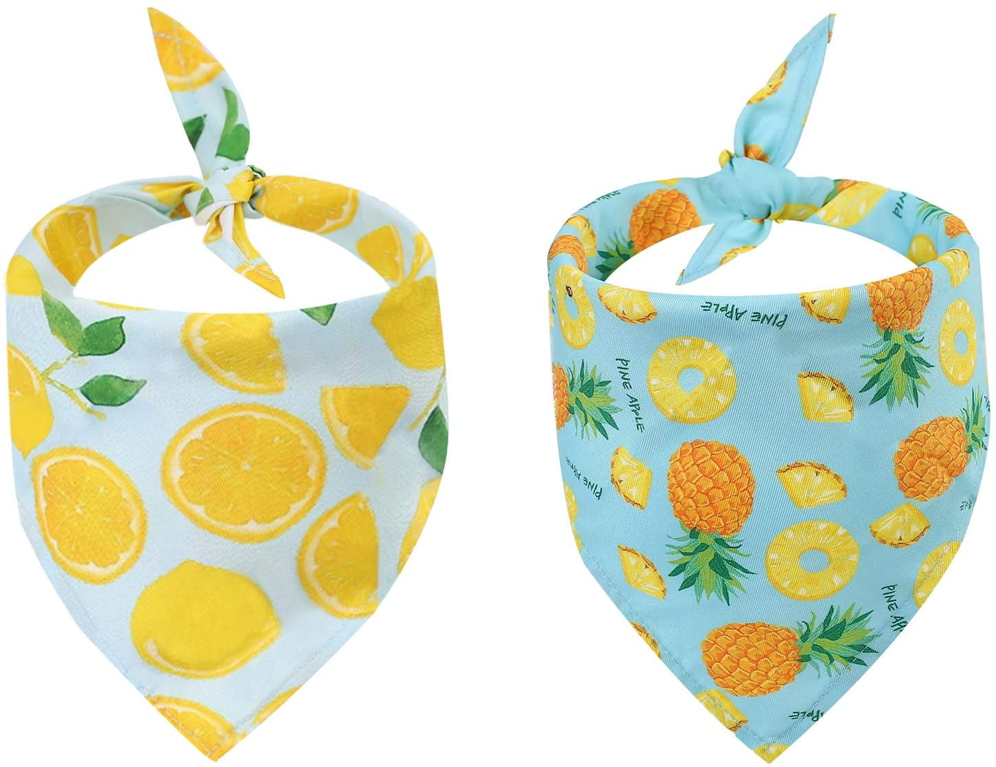 Pineapple Over the Collar Dog Bandana XXL Pineapple Over the Collar Dog Bandana XXL