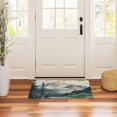 thumbnail image 3 of Yayeee Doormat for Indoor Entrance 32" x 20" Non Slippery Floor Rug, Watercolor Mountatin, 3 of 8
