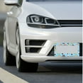 thumbnail image 5 of 1 Pcs Sushi with Faces Blue License Plate Frame,License Plate Cover for Car Decorative Parts,Aluminum License Plate Bracket Holder Rust-Proof for US Standard Car, 5 of 8