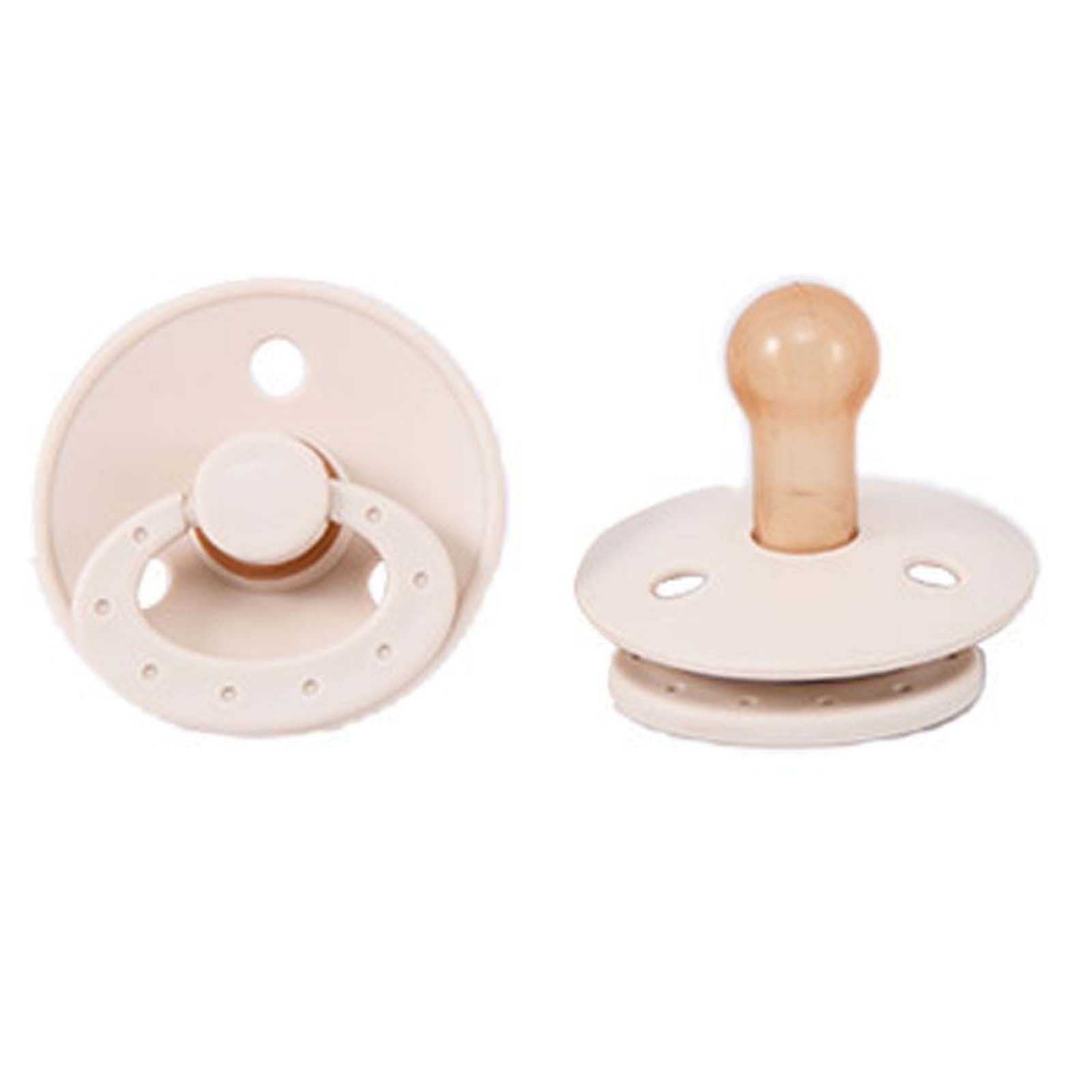 VALSEEL Newborn Baby Weaning Pacifier Silicone Roundshaped Clip