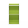 thumbnail image 4 of Pemberly Row Contemporary 2-Tier Open Shelf Bookcase in Green/White, 4 of 6