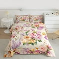 thumbnail image 2 of Castle Fairy Teens Spring Garden Twin Comforter Sets,Chic Flowers Bedding Set, 2 of 8
