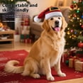 thumbnail image 3 of Misright Holiday Large Dog Hat Easy Wear Gentle Knitted Headpiece For Christmas, 3 of 11