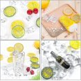 thumbnail image 3 of Cubitos de hielo acrílicos, cubitos de hielo falsos transparentes para decoración de bares, rellenos de jarrones, accesorios de fotografía, manualidades (2*2 cm), 3 of 4