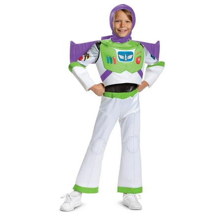 Disguise Buzz Deluxe Costume White, Extra Small (3T-4T)