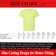 thumbnail image 2 of Hanes High Visibility T-Shirt for Men, Hi Vis Safety Crewneck Shirt, 2 Pack White and Safety Green Tee, Size M, 2 of 5